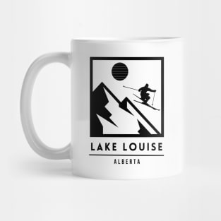 Lake Louise Alberta Canada ski Mug